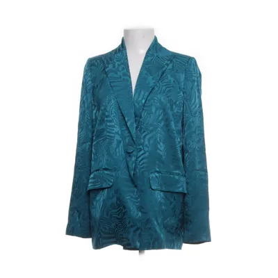 Blazer (Turquoise) van Mrs & Hugs Elastaan, Polyester, Viscose