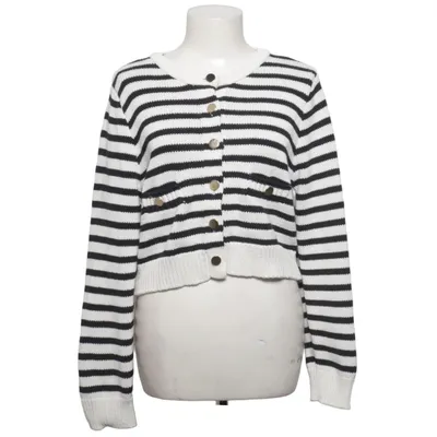 Cardigan (Hvid, Sort) fra Xside Bomuld, Polyester