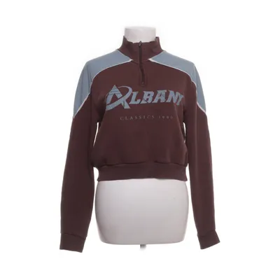 Collegetröja (Blå, Brun) från Urban Outfitters Bomull, Elastan