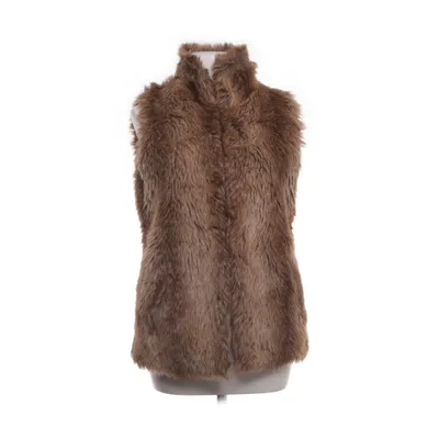 Ytterväst (Brun) från Pull & Bear Akryl, Polyester