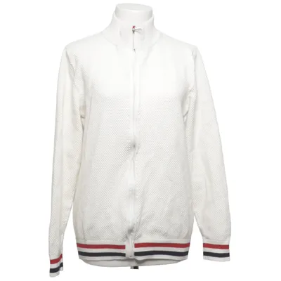 Cardigan (White, Blue, Red) from Felix Hardy Cotton