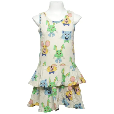 Dress (Beige, Multicolored) from Mini Rodini Cotton