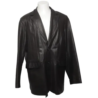 Leren blazer (Gold) van Petroff Leer, Polyester