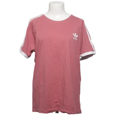 T-shirt (Pink, Hvid) fra Adidas Originals Bomuld