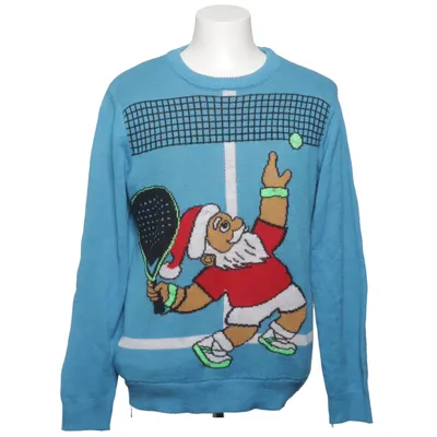 Pull de Noël (Bleu, Multicolore) de Rusta Acrylique