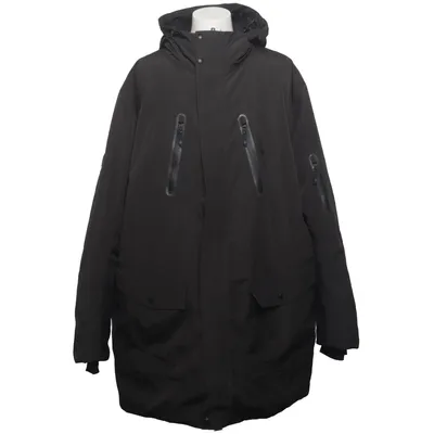 Parka (Black) from Áhkká Outdoor Polyester