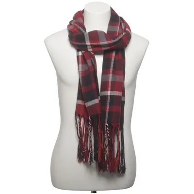 Écharpe (Rouge, Noir, Blanc) de Eleven Paris Coton