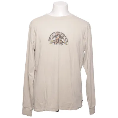 Langærmet t-shirt (Beige) fra Ghanda Bomuld