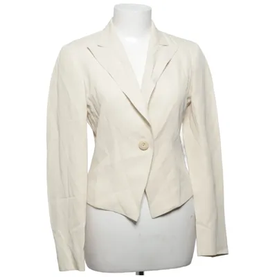 Kavaj (Beige) från MaxMara Acetat, Linne