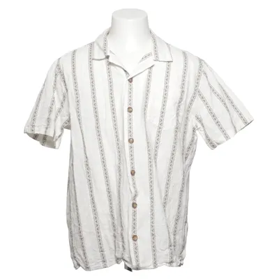 Chemise à manches courtes (Blanc, Marron) de Libertine-Libertine Coton