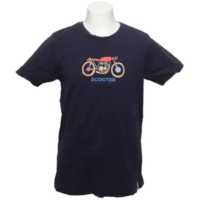 T-shirt (Blauw) van Scooter Katoen