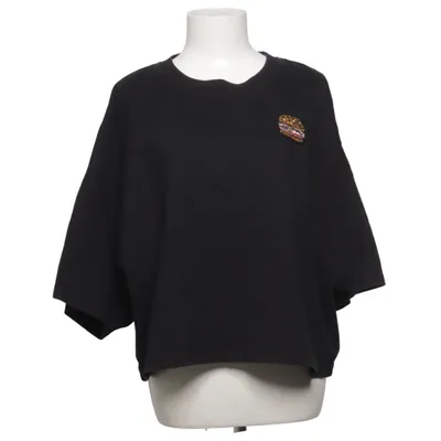T-shirt (Zwart) van Essentiel Antwerp Organisch katoen