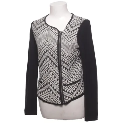 Cardigan (Black, White) from Lucky Brand Acrylic, Cotton
