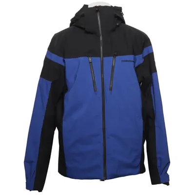 Allvädersjacka (Svart, Blå) från Peak Performance Återvunnen polyester