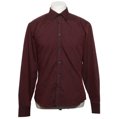 Chemise (Noir, Rouge) de Iceman Coton, Polyester