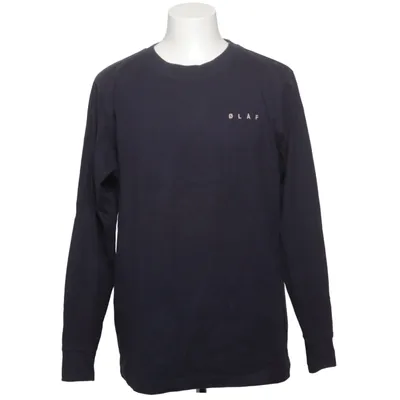 Långärmad t-shirt (Blå) från ØLÅF Bomull