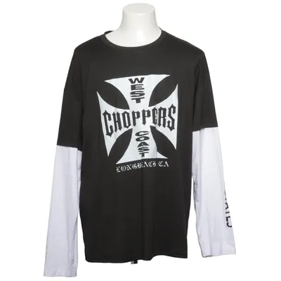 Langærmet t-shirt (West Coast Choppers) fra West Coast Choppers Elastan, Polyester