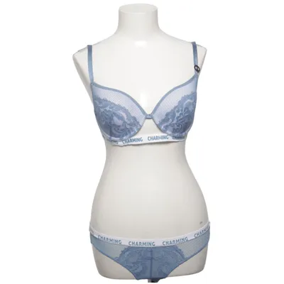 Underwear set (Blue) from Blind Date Elastane, Polyamide, Polyurethane