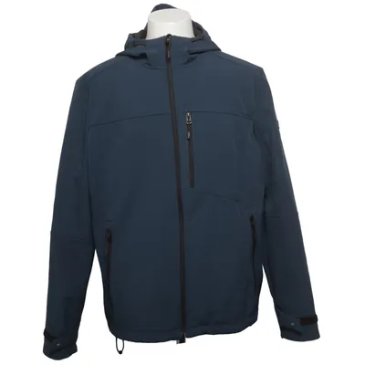 Outdoor jas (Blauw) van Raintex Elastaan, Polyester
