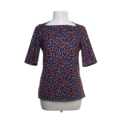 Top (Blauw, Rood) van Ann Taylor Elastaan, Polyester