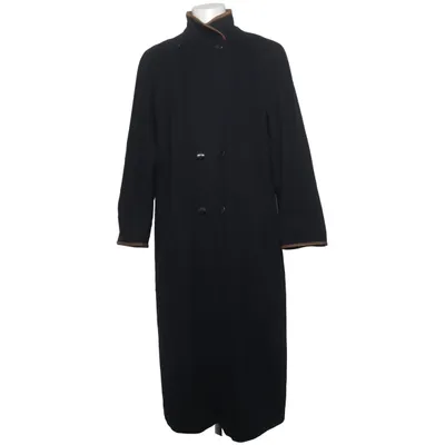 Coat (Black) from Loden Acetate, Cotton, Viscose
