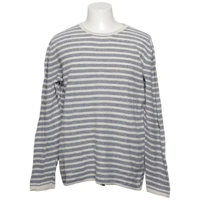 Trui (Blauw, Wit) van L.O.G.G by H&M Katoen, Linnen