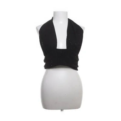 Haltertop (Zwart) van Cider Polyester, Viscose