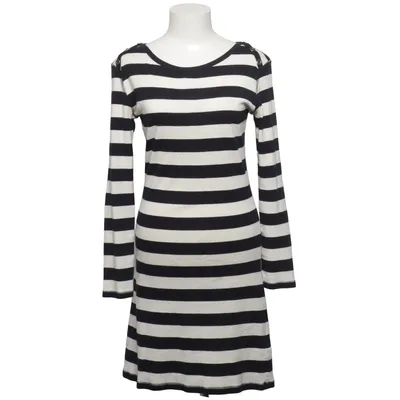 Dress (Black, White) from Ganni Cotton