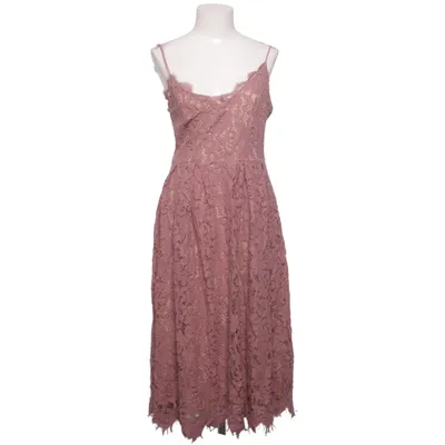 Kleid (Pink) von H&M Party Baumwolle, Polyamid, Viskose, Lyocell, Polyester, Elasthan