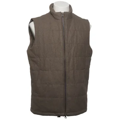 Outdoor Weste (Braun) von John Henric Acryl, Recyceltes Polyester, Viskose, Wolle