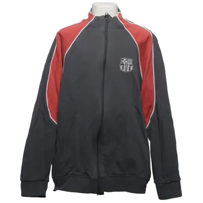 Sports jacket (Gray, Red) from FC Barcelona Cotton