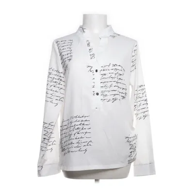 Blouse (White, Multicolored) from CBR Cotton, Polyester