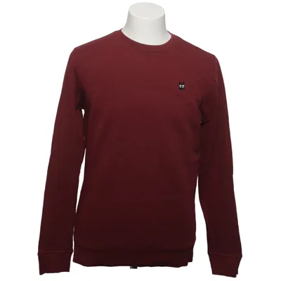 Collegetröja (Röd) från Contrast Ekologisk bomull, Återvunnen polyester