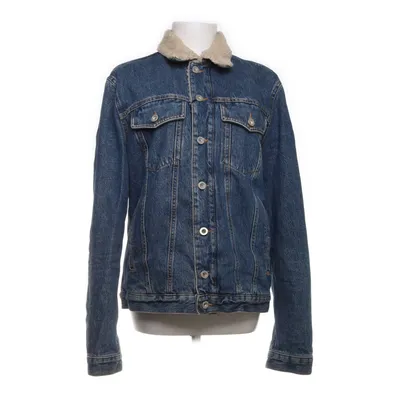 Gevoerde spijkerjas (Blauw) van Diesel Katoen
