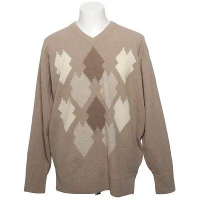 Pullover (Beige, Brun) från Manzoni Polyamid, Ull