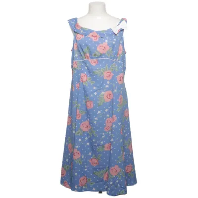 Kleid (Blau, Mehrfarbig) von Hell Bunny Vixen Polyester