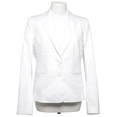 Blazer (Wit) van Hugo Boss Cupro, Elastaan