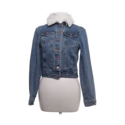 Fodrad jeansjacka (Blå) från New Look Denim