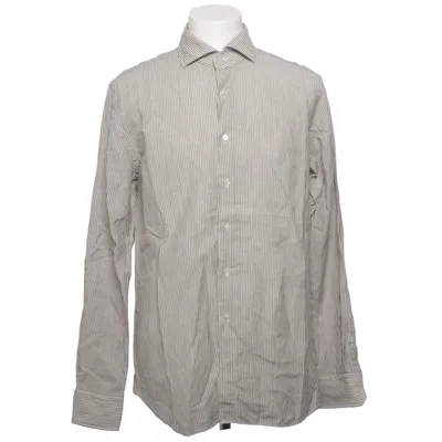 Shirt (Beige, Bruin) van Xacus Linnen, Wol