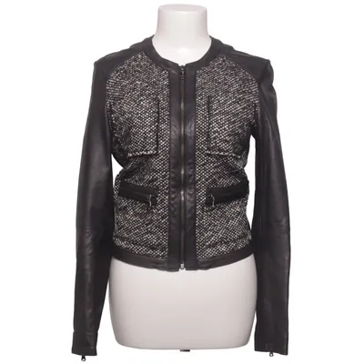 Veste (Noir) de Tru Trussardi Acrylique, Laine d'alpaga, Mohair, Polyamide, Polyester, Viscose