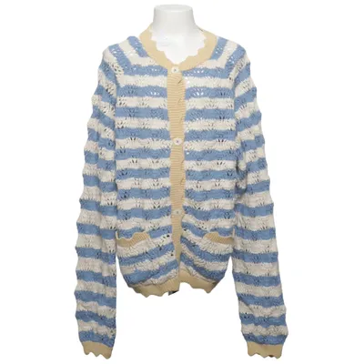 Cardigan (Blå, Beige, Hvid) fra Zara Bomuld