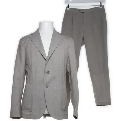 Suit (Gray) from Oscar Jacobson Wool