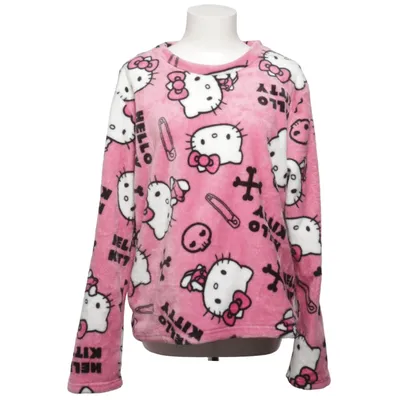Pyjamastrøje (Pink, Hvid, Sort) fra Hello Kitty Polyester