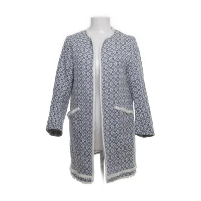 Cardigan (Blauw, Wit) van Zara Basic Outerwear Katoen, Polyester, Viscose