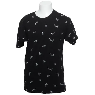 T-shirt (Black, White) from Viovio Cotton