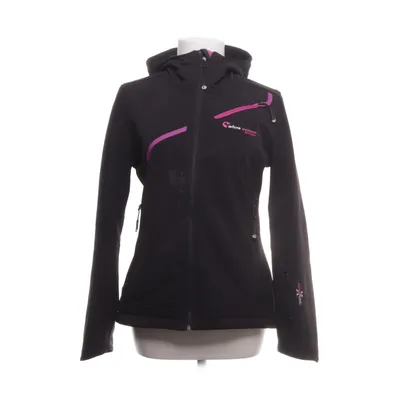 Softshell jacket (Black) from White Season Skiwear Elastane, Polyester
