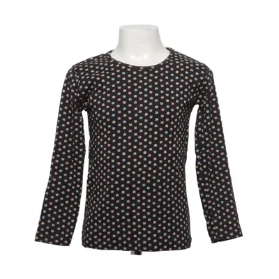 Langærmet t-shirt (Sort, Flerfarvet) fra Holly's Bomuld