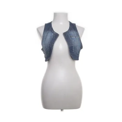 Spijker gilet (Blauw) van Perfect Jeans Gina Tricot Katoen, Elastaan