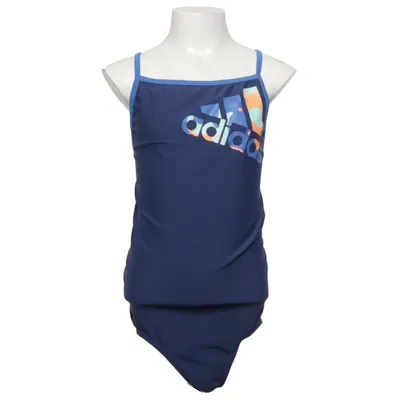 Badedragt (Blå, Flerfarvet) fra Adidas Elastan, Polyamid, Genanvendt polyester