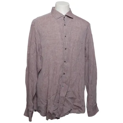 Shirt (Brown) from Pal Zileri Linen
